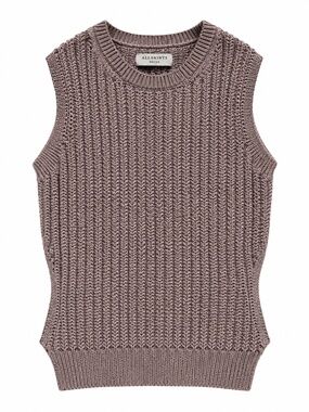 AllSaints Wick Ribbed Sweater Tank M/L